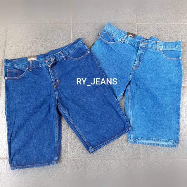 Celana jeans jumbo pria jeans pendek jumbo pria celana pendek pria