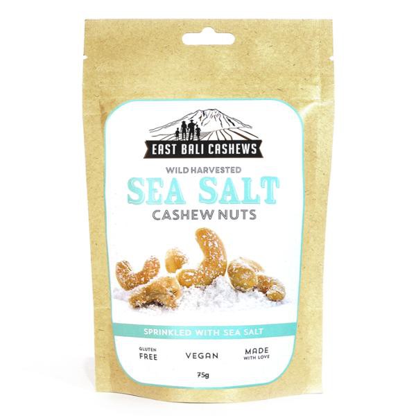 

East Bali Cashew - Sea Salt Cashew Nuts 75g