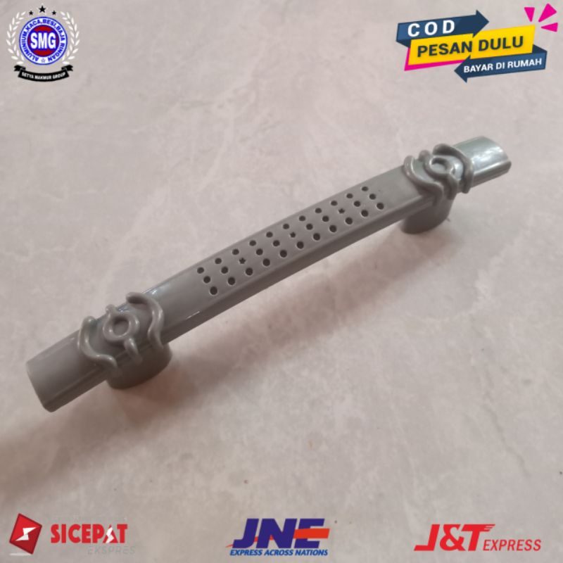 Tarikan Lemari Model Cincin Handle Laci Ukuran P14cm /96mm Warna Silver