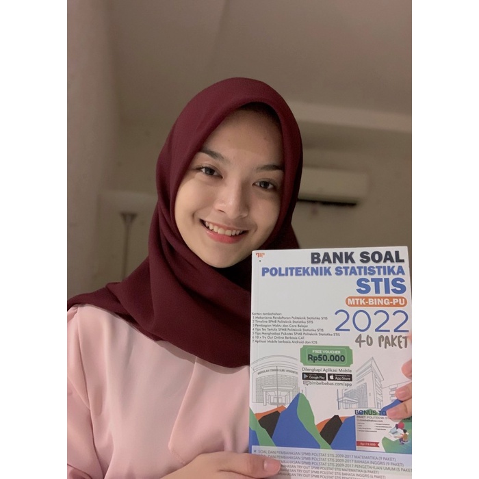 

TERMURAH Bank Soal SPMB Politeknik Statistika STIS 2022 2023 Bukan Buku STAN KPL189