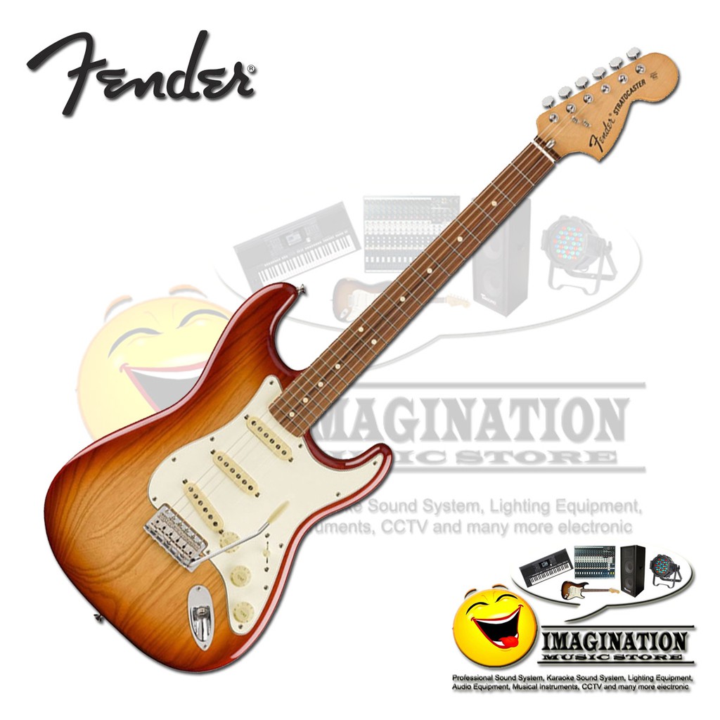Fender Vintera 70s Stratocaster Pau Ferro FB Sienna Sunburst