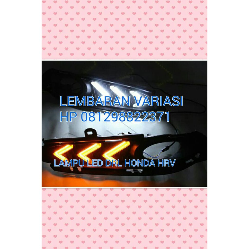 Terbaru LAMPU LED DRL HONDA HRV
