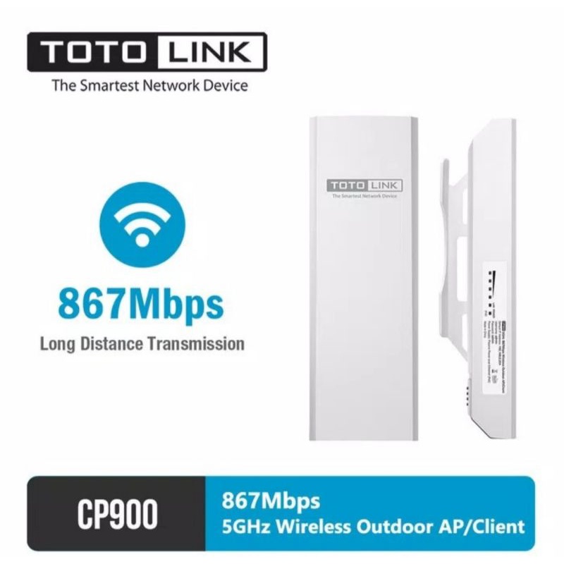 Totolink CP900 - 867mbps 5GHZ. Wireless outdoor AP/Client