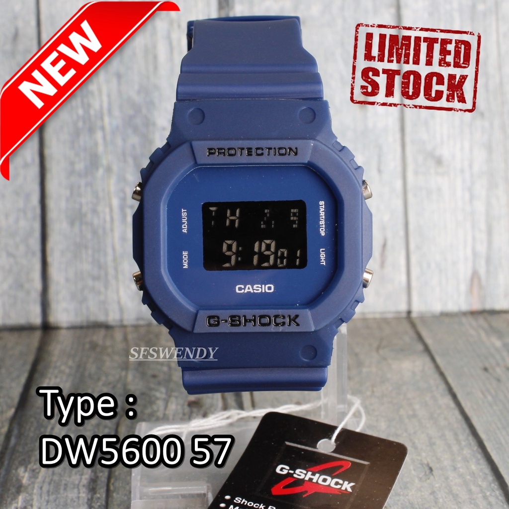 PALING MURAH !!! G Shock GLS-5600 DW-5600 Segi kotak Jam tangan digital pria &amp; anak anak anti air sporty