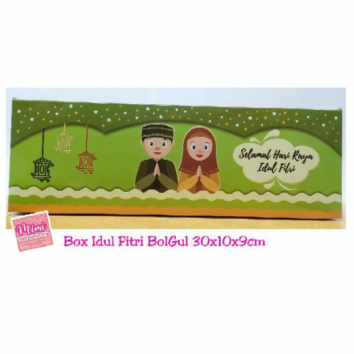 

Dus BolGul 30x10x9cm (5pc) Box Idul Fitri