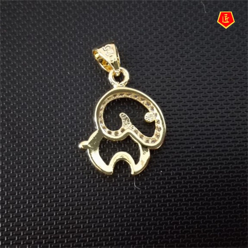 [Ready Stock]Zodiac Sheep Hollow out Silver Necklace Elegant Fashion