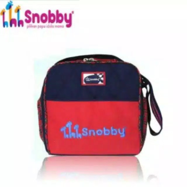 SNOBBY BABY TPT2701 TAS BAYI KECIL SAKU APLIKASI BORDIR CLASSIC SERIES