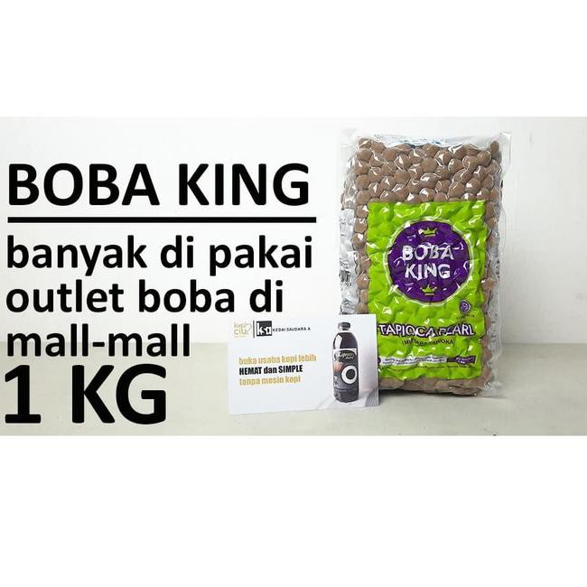 

READY ! BOBA KING Tapioka Pearl BEST SELLER