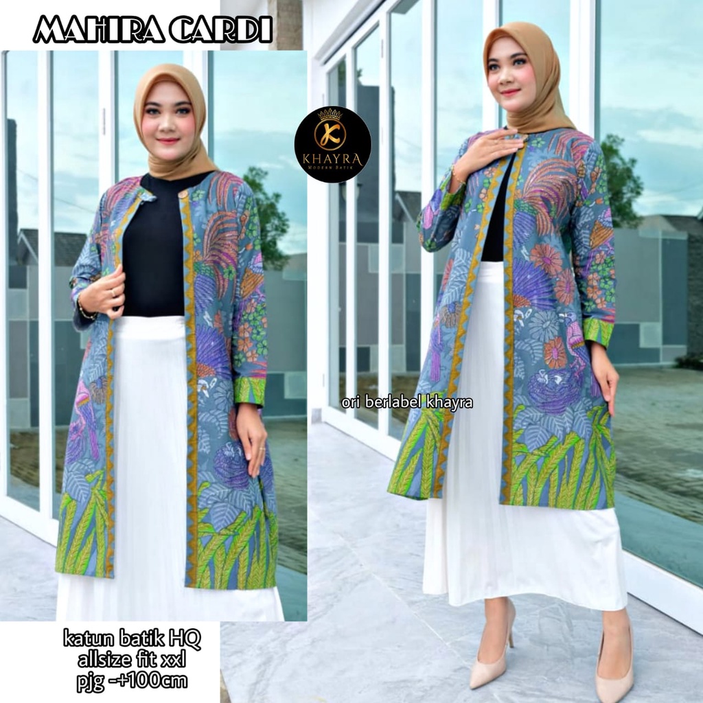 Mahira cardi batik solo