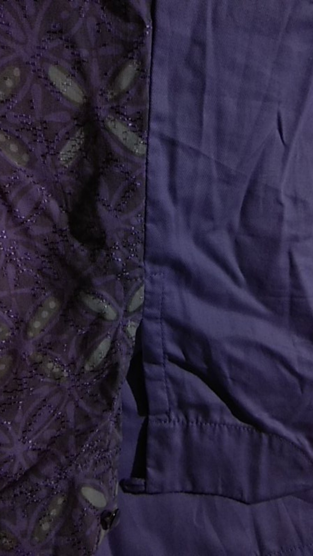 Gamis Batik Wtp 22 Lilac
