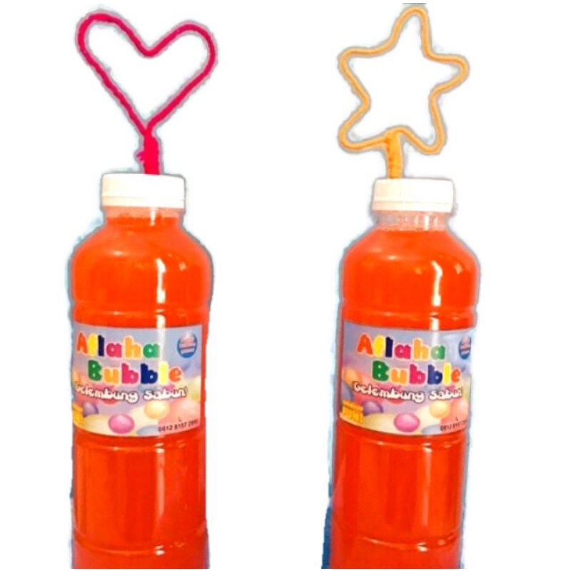 Aflaha Bubble - Refill Gelembung Sabun 350Ml + 1 Tangkai Kecil