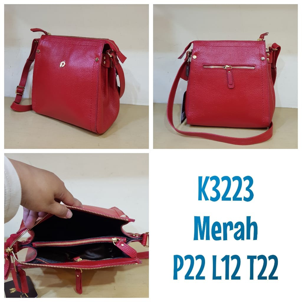 Tas Papillon Original K3223 Merah