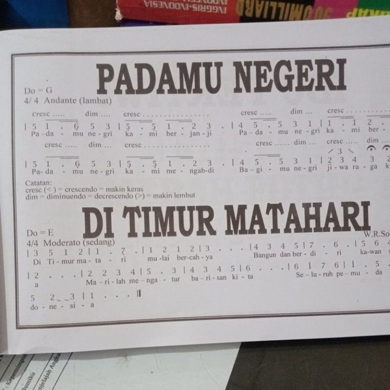 Buku Kumpulan Lengkap Lagu Wajib Indonesia (21×15cm)