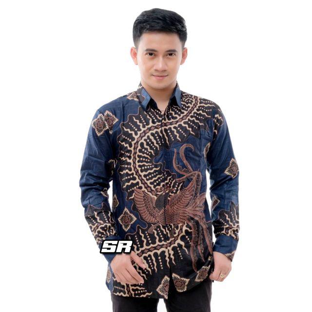 Maura Couple - Sania Ruffle Batik Couple Ori Ndoro Jowi DNT Garansi Termurah Shopee --Kmj kelabang navy