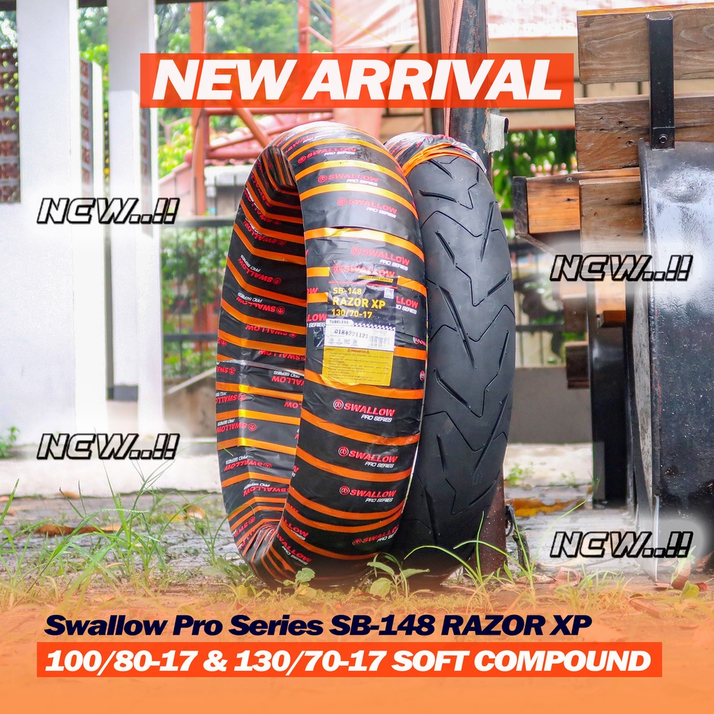 SWALLOW SB-148 RAZOR XP SOFT COMPOUND 100/80-17 110/70-17 130/70-17 140/70-17
