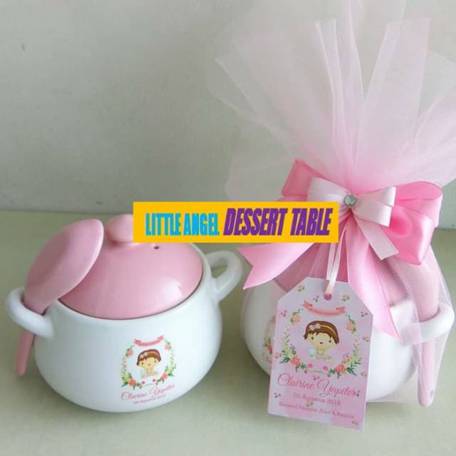 

HAMPER / SOUVENIR BOWL WITH TULLE PACKAGING