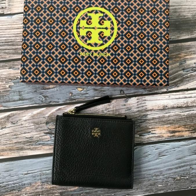 TORY BURCH Pebbled Kira Mini Wallet ORIGINAL FO ORI AUTHENTIC