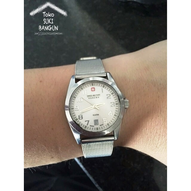 TALI JAM 24mm Rantai Pasir Stainless Steel Buckle Watch Strap Band