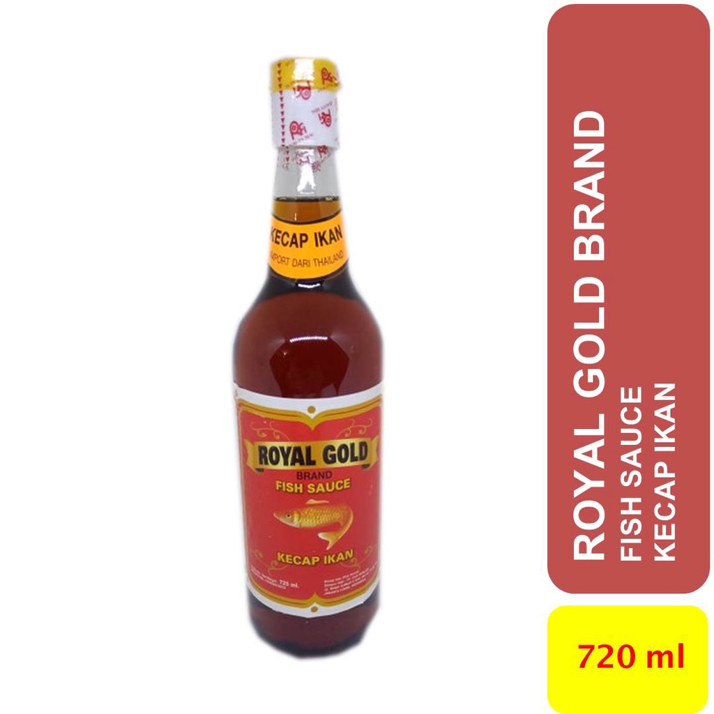 

Kecap Ikan Fish Sauce kemasan Botol 720 ml merk Royal Gold