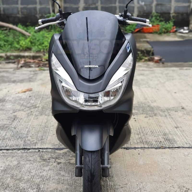 windshield / visor PCX 150 CBU 150 led tanpa lobang nomor , visor pcx cbu 150 Vietnam