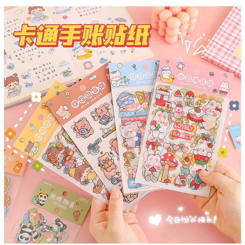 Stiker Kartun Lucu Tahan Air