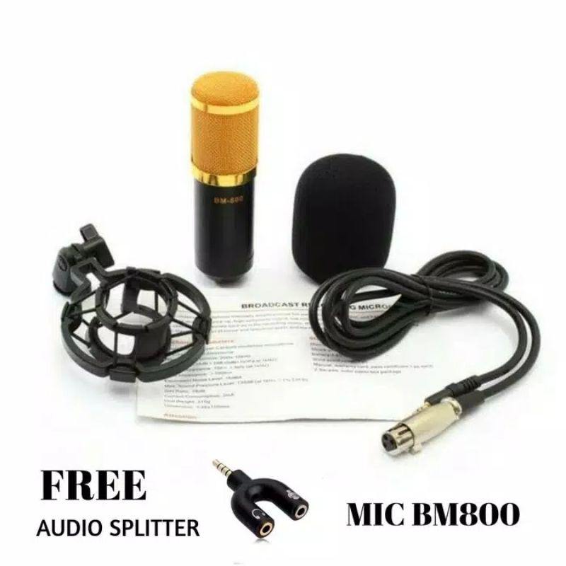 Paket Soundcard V8 Recording Cover Lagu Karaoke Gaming dll Free Headphone JBL