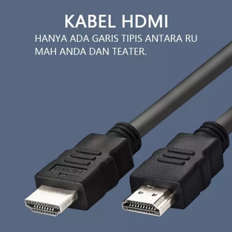 Kabel HDMI Kecepatan Tinggi Ultra 1,5 Meter