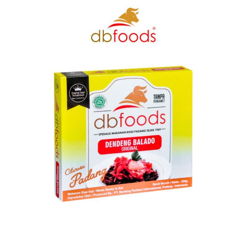 

Dendeng Balado 250gr - DB Foods