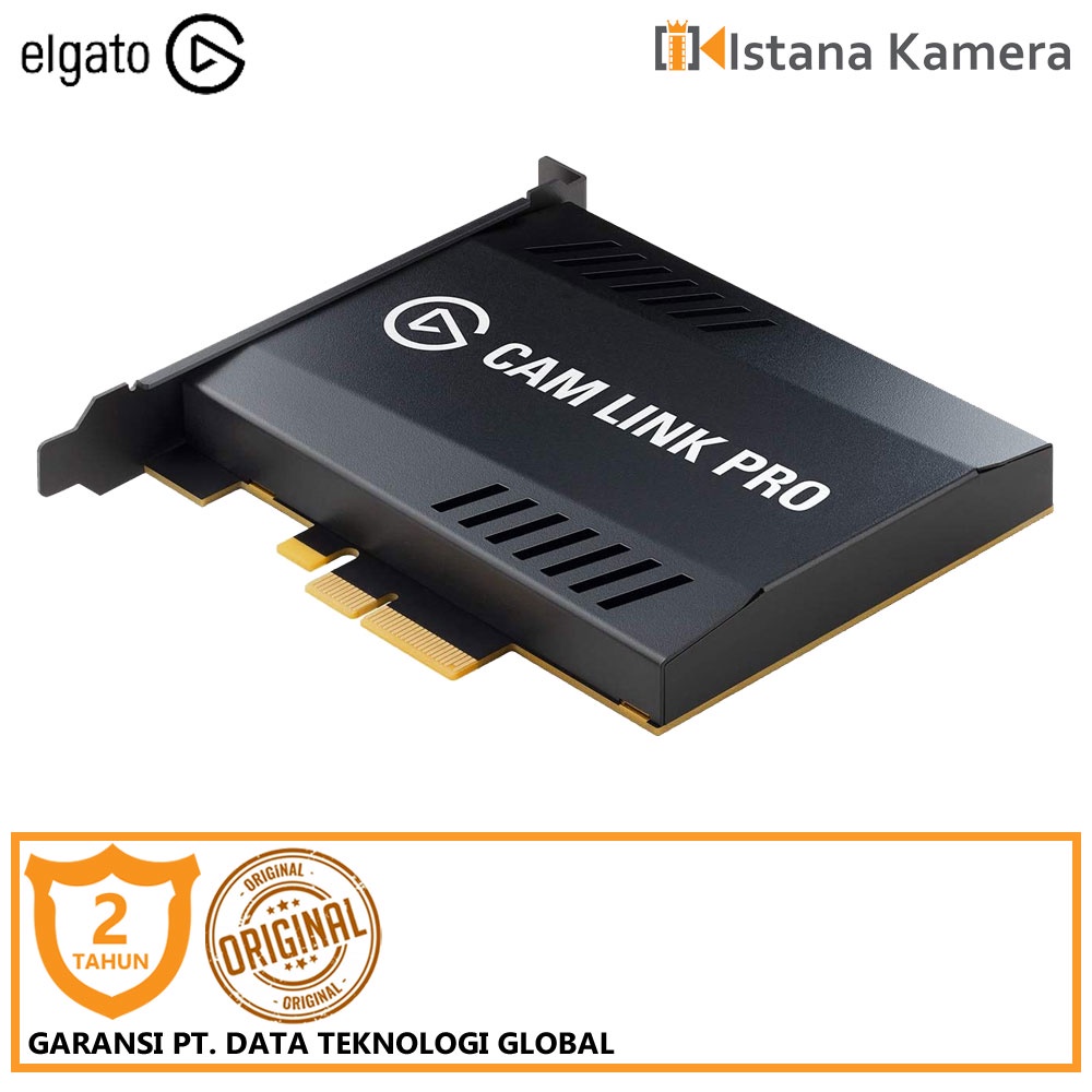 Elgato Cam Link Pro - PCIe Camera Capture Card 4 HDMI 4K30 Multiview