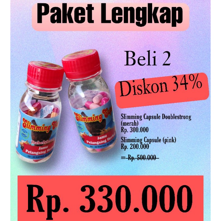 Slimming Capsule + Slimming Capsule Doublestrong