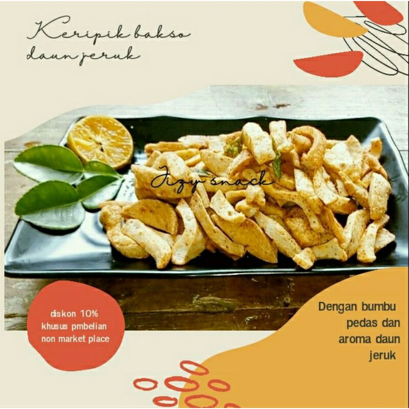 

Keripik bakso daun jeruk