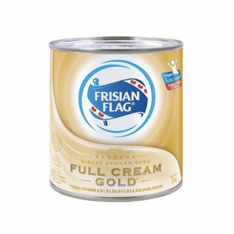 

Frisian Flag Bendera Susu Kental Manis Full Cream Gold Kaleng 370 Gram