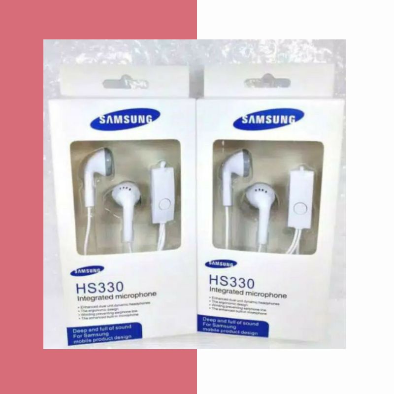 HEADSET / HANDSFREE / HANDFREE / EARPHONE SAMSUNG HS330