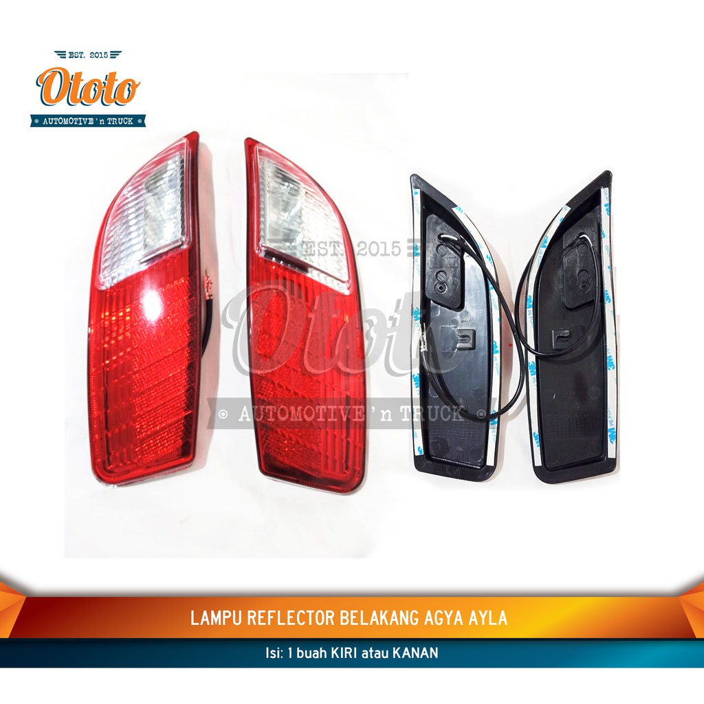 Lampu Reflector belakang AGYA AYLA