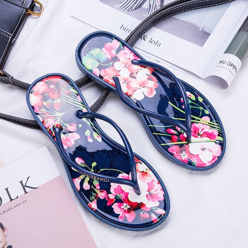  SCL Sandal  Bunga Lucu  Gaya Wanita  Sandal  Jepit  Untuk 