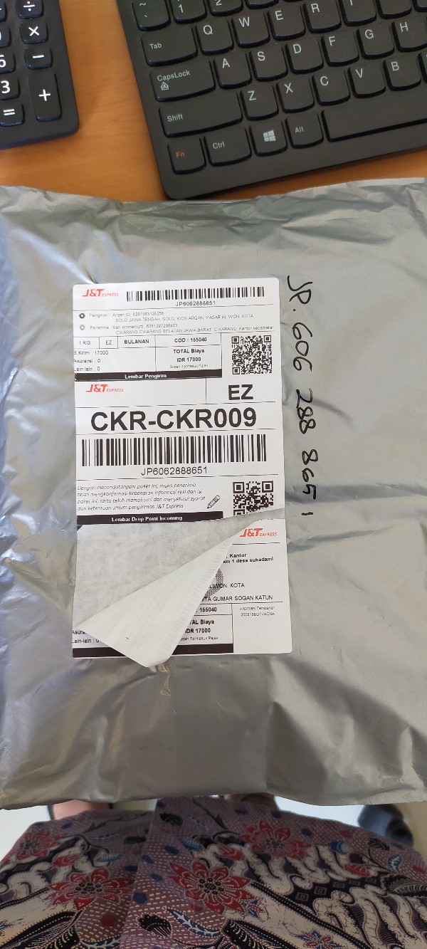 Kulot Layer Batik Wanita Gumar Sogan Katun Sanforis