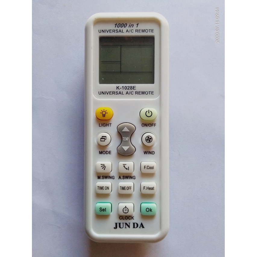 [RMT-9001] REMOTE AC MULTI UNIVERSAL JUN DA K-1028E