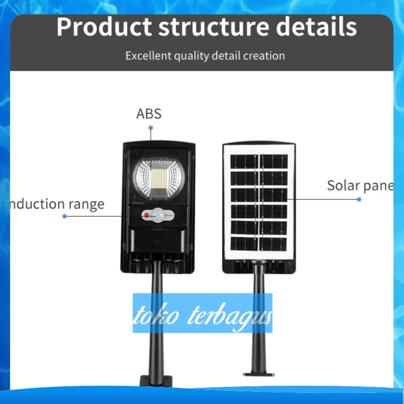 Lampu Tenaga Surya 100Watt Solar Cell Solar Panel Waterproof