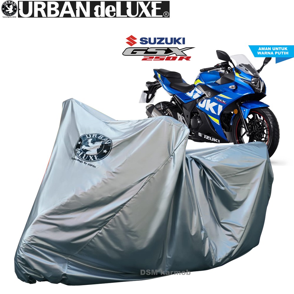 Urban Deluxe / Cover Motor Suzuki GSX 250 R / Sarung Motor GSX / Aksesoris Motor GSX