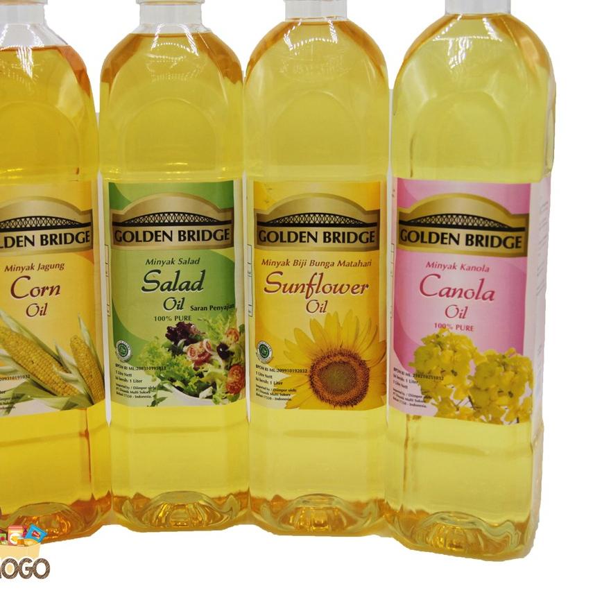 

9.9 Flash Sale GOLDEN BRIDGE SUNFLOWER OIL 1L gas !!