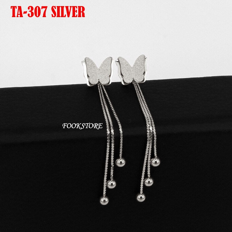 TERBARU ANTING WANITA TITANIUM/ ANTI KARAT MODEL JURAI KUPU