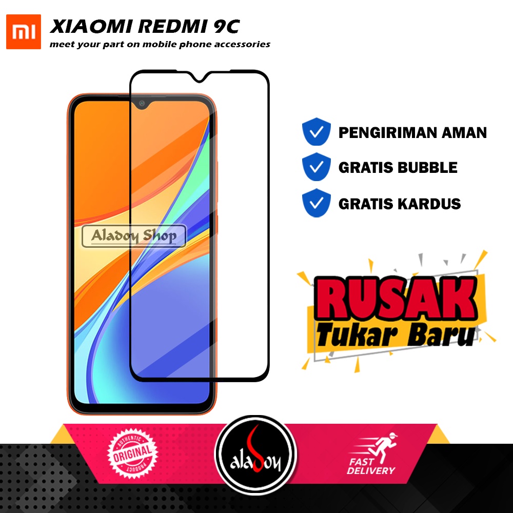 Tempred Glass Xiaomi Redmi 9C Anti Gores Layar Screen Protector