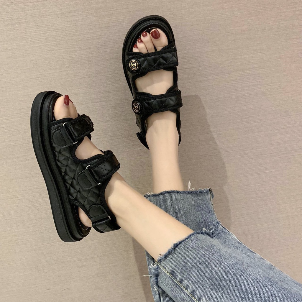 BS / Sandal Wedges Sepatu Wanita Import Premium S-15