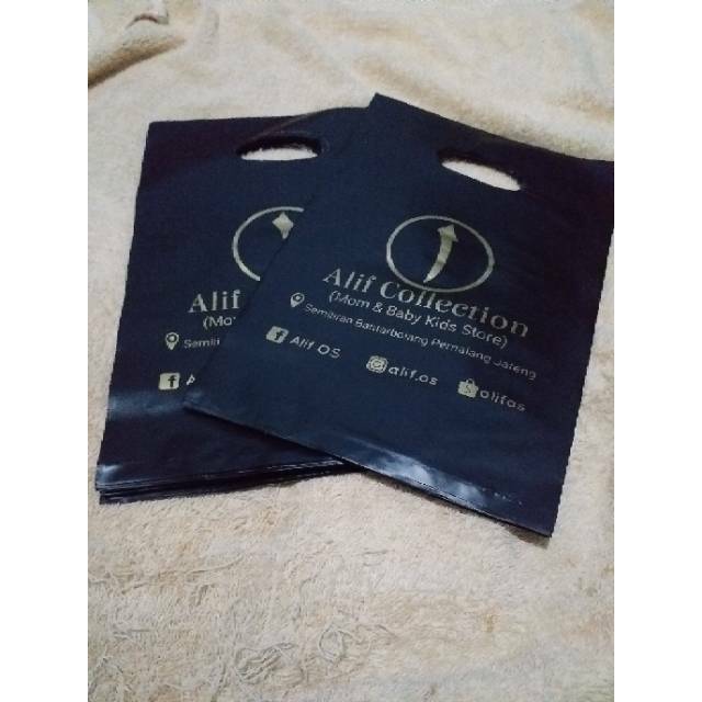 Plastik Sablon Plong HD Besar Gratis Desain