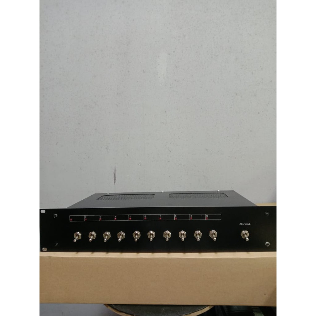 Selector Speaker  10Ch PA System 10 Zone Original