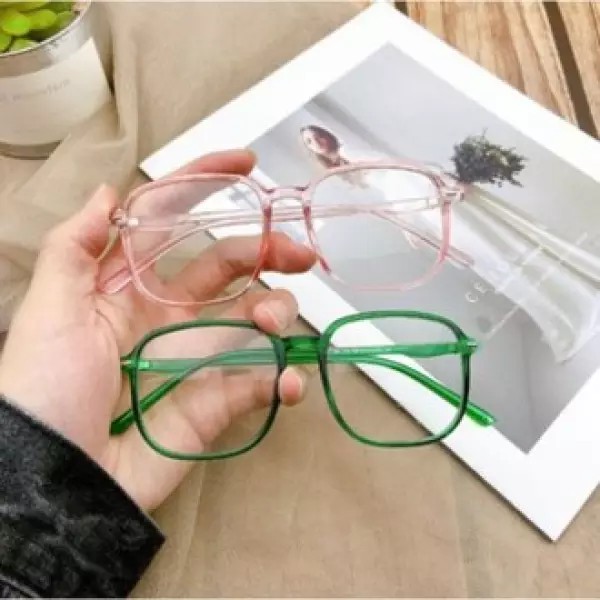 TIKTOK - D4011 Kacamata Petak Anti Radiasi / Kacamata Import / Sunglasses Frame Anti Radiasi / Kacamata Anti Radiasi Import / Kacamata Korea Blueray