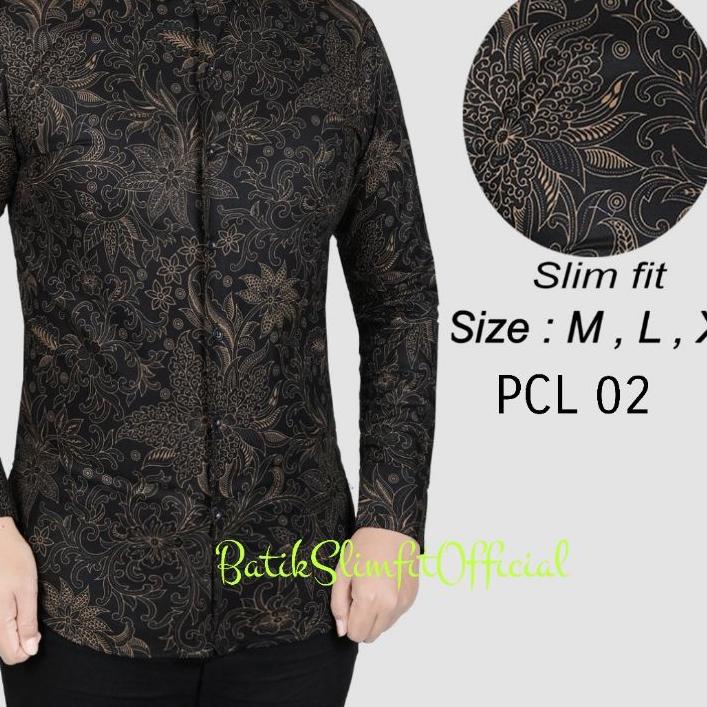 Terlaku. batik colin dion slimfit asli bestseller