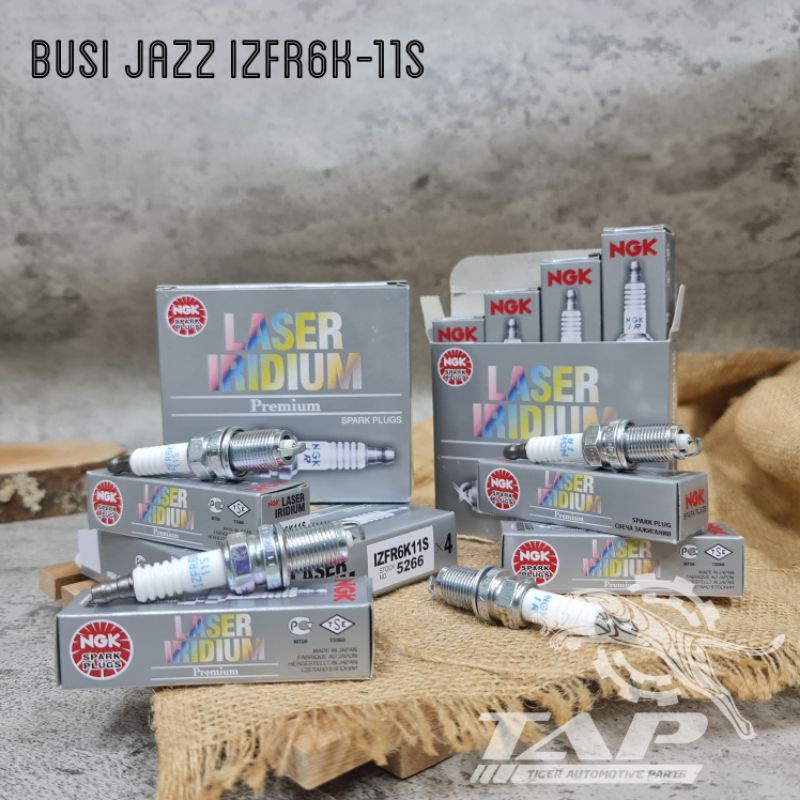 SPARK PLUG - BUSI JAZZ / HRV / FREED / MOBILIO / BRV / CITY IZFR6K-11S