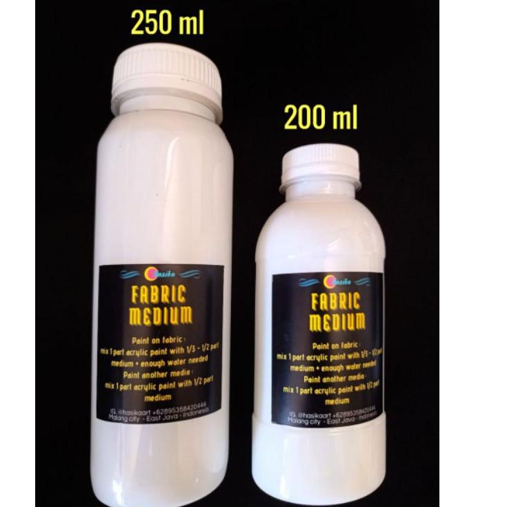

EYJ FABRIC MEDIUM PREMIUM MURAH 15 - 250 ml, MEDIUM ACRYLIC, FABRIC MEDIUM New