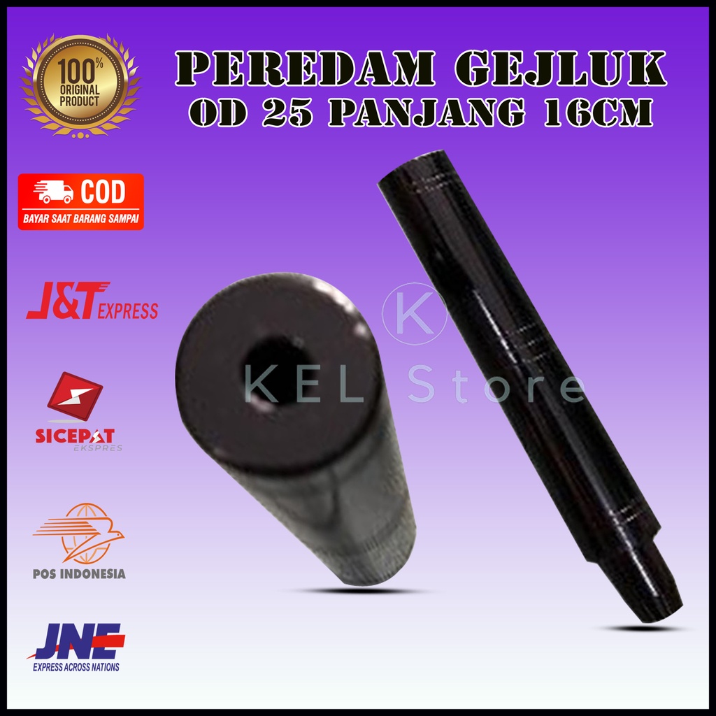 Peredam Gejluk OD 25 Panjang 16cm